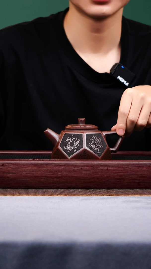 茶壶紫砂宜兴原矿紫砂作品