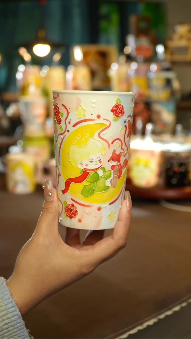 景德镇手绘陶瓷&A726