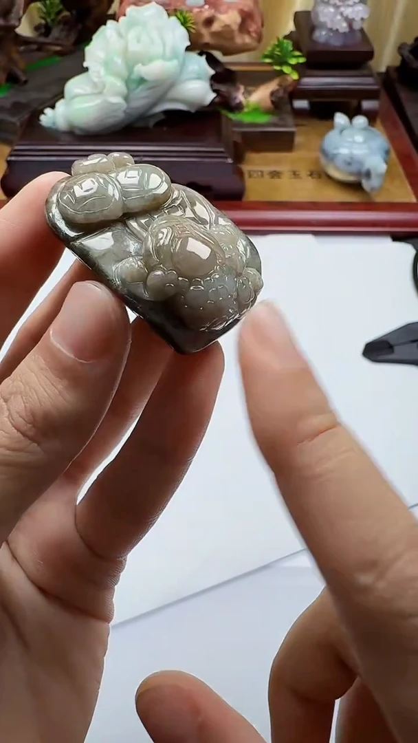 吊坠(不含链)未镶嵌翡翠1