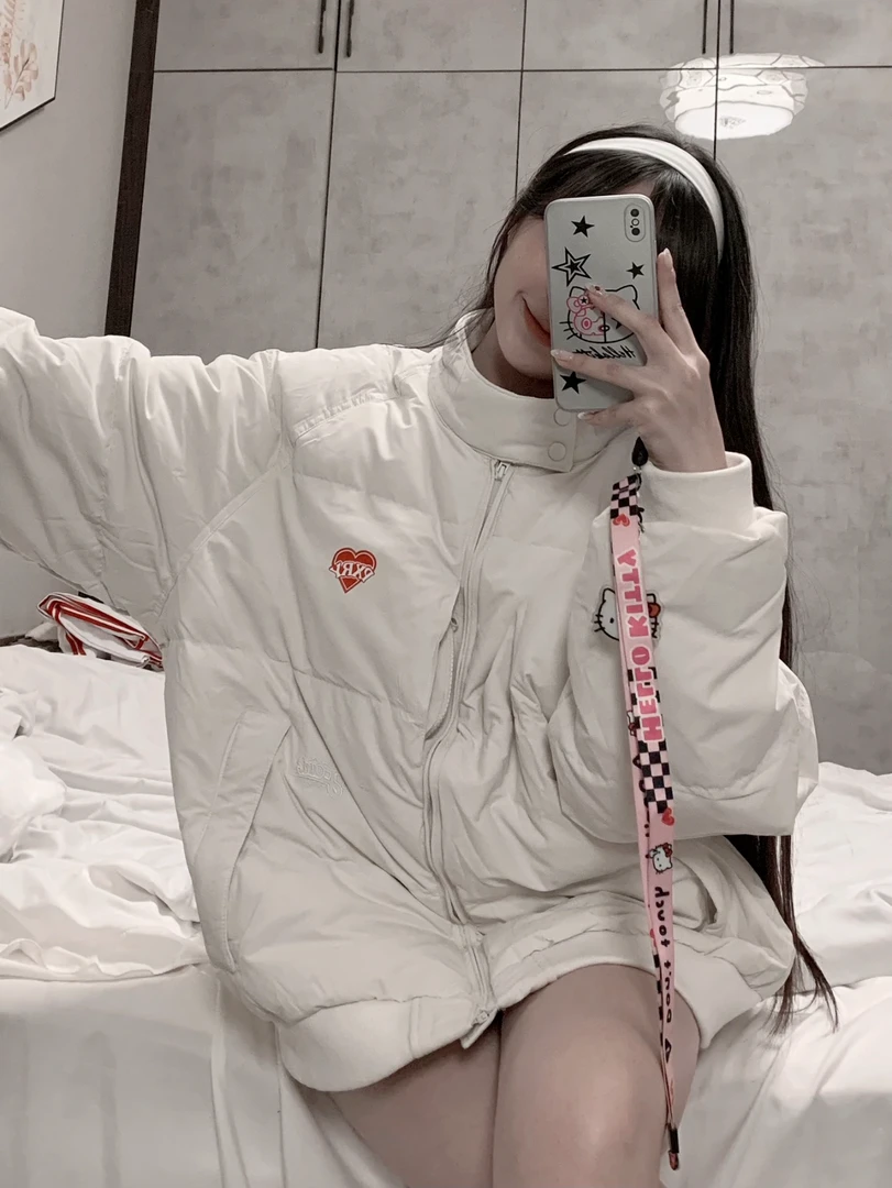 刺绣印花拉链棒球服嘎嘎服 超保暖