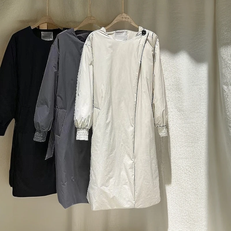 白姐同款圆领羽绒服（6929）