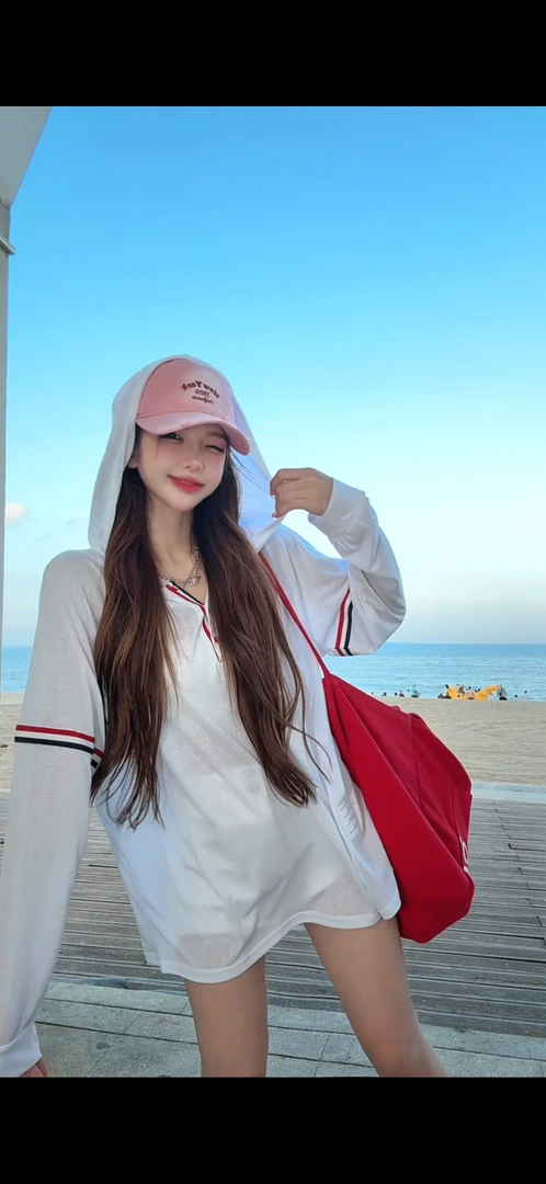 慎拍李馨儿【企鹅国度】显瘦长袖洋气衣服女罩衫宽松女装T恤夏季