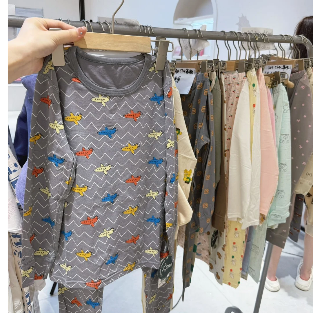 371秋冬款高端专场飞机秋衣套（小胖家居夏末青仓专场）