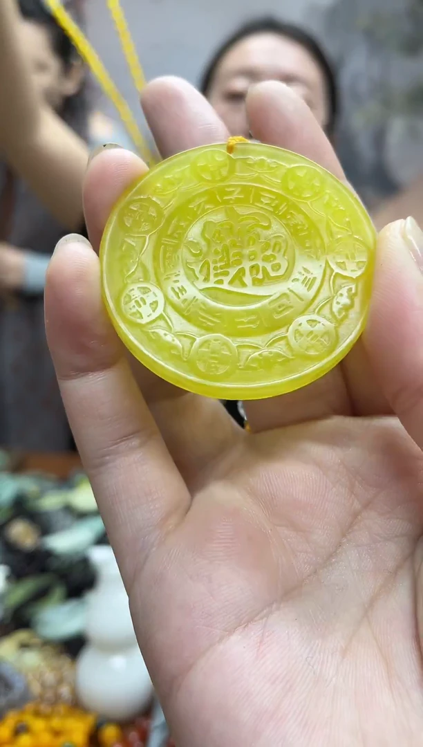 未镶嵌岫玉吊坠多样性发货拍一发一