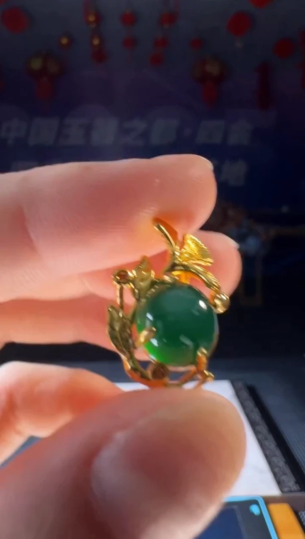 玛瑙/玉髓颈饰合金吊坠