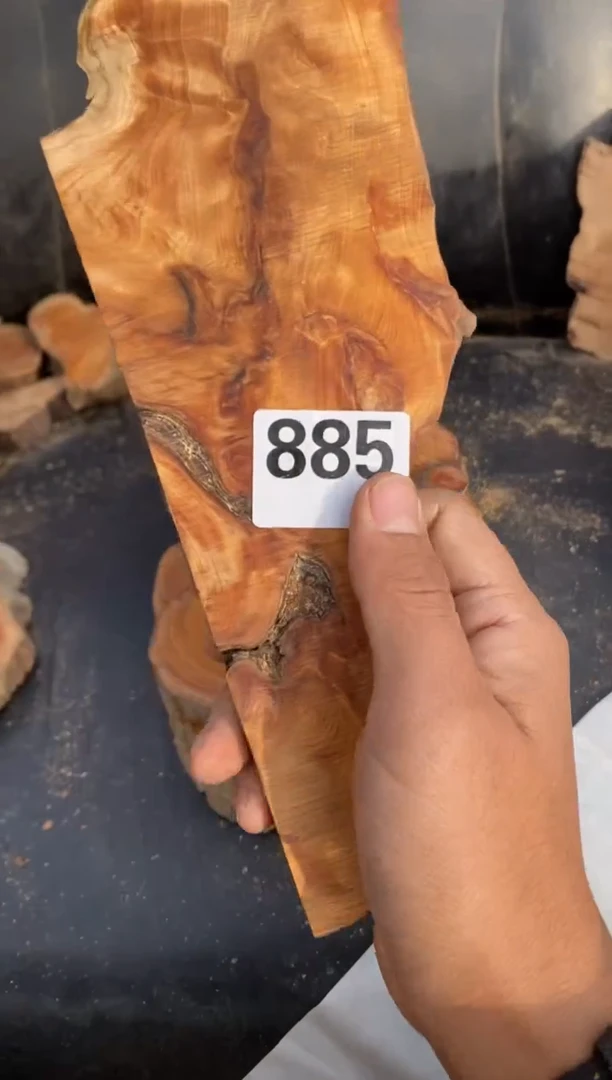 柏木（崖柏）太行陈华崖柏切片！随机（1单1片）885