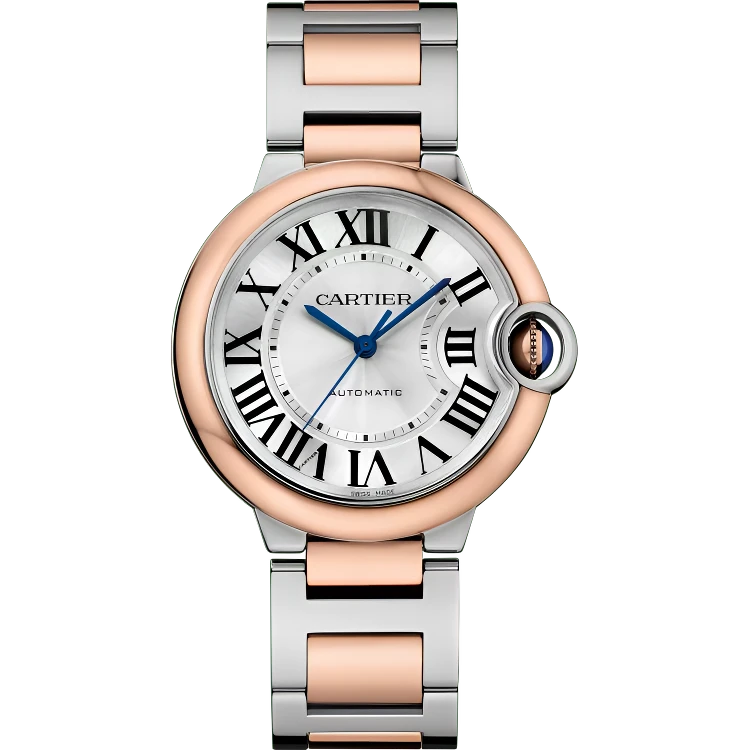 99新 Cartier/卡地亚 蓝气球W2BB0003/机械36mm/21年1月手表
