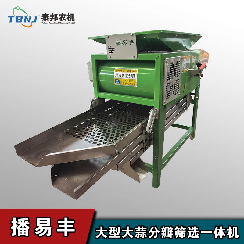 播易丰 悬簸大蒜分瓣筛选一体机 家用商用自动电动蒜种掰瓣分选机