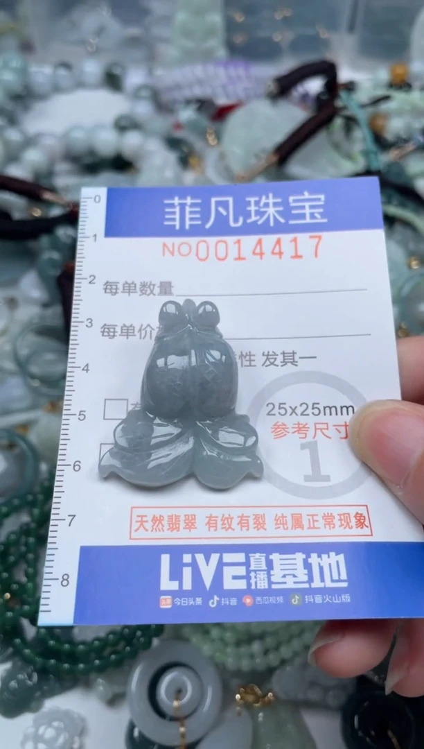 颈饰未镶嵌翡翠14417