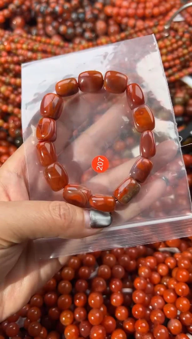 未镶嵌手串南红玛瑙1