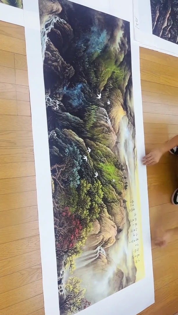 国画九霄甄选国画作品x023