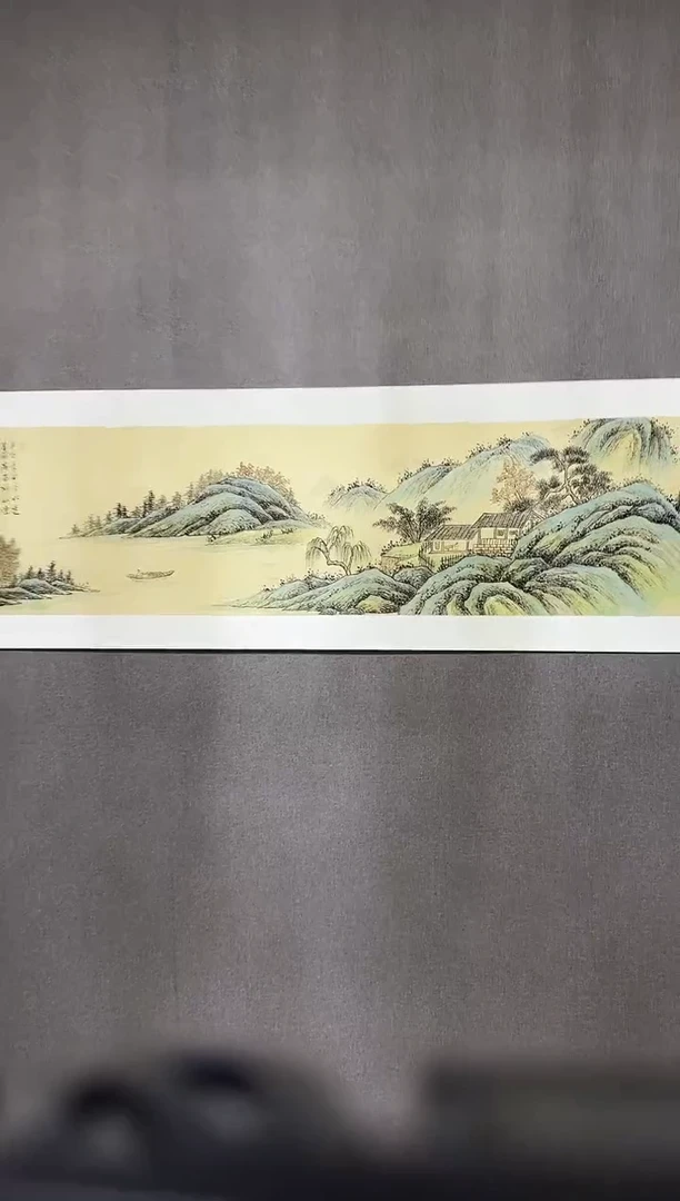 国画《半亩良田》写意手绘国画