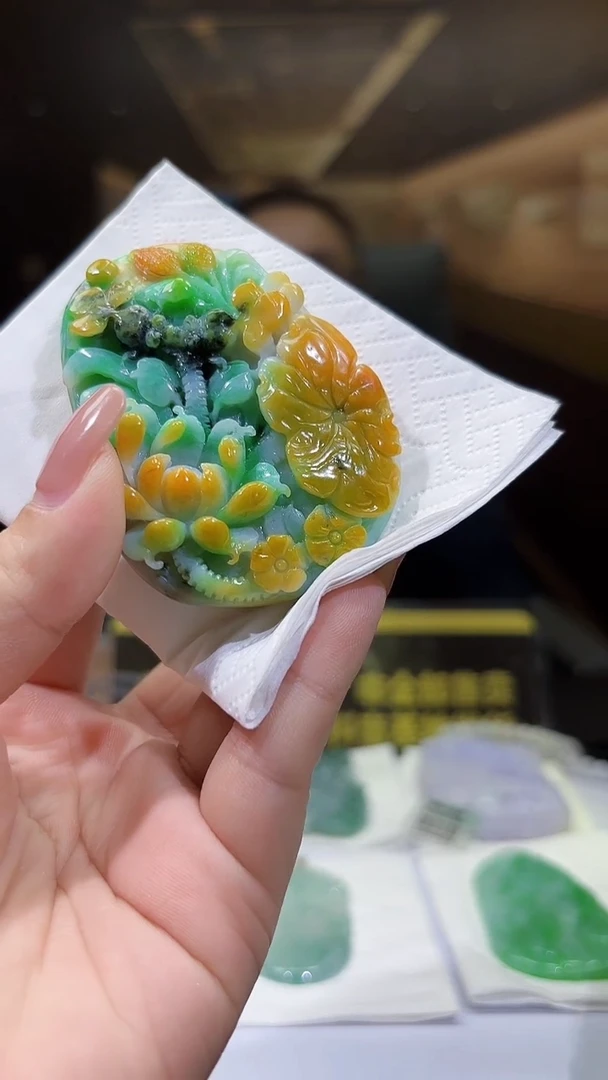 未镶嵌定制翡翠40/1224/C/花