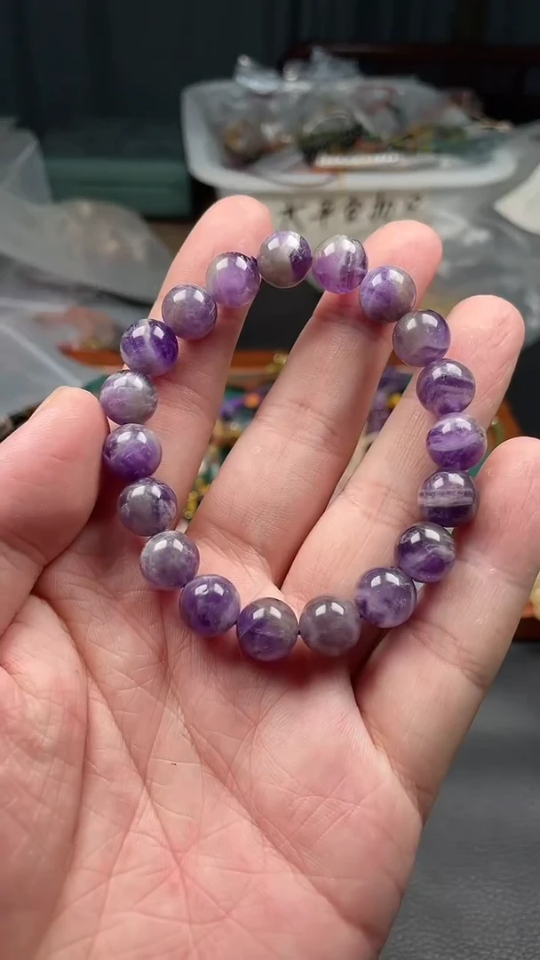 紫晶手链未镶嵌多样性发货拍一发一