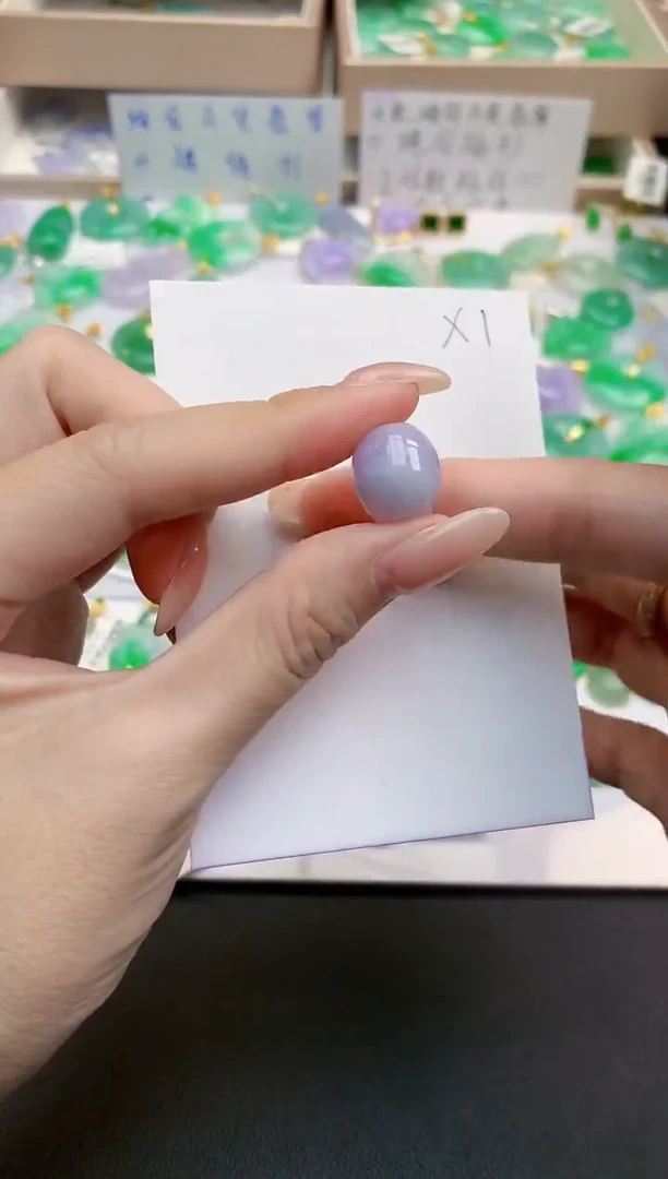 颈饰未镶嵌翡翠天然缅甸A货翡翠