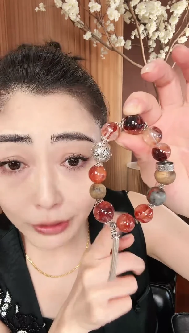 银S925镶嵌手串水晶手串