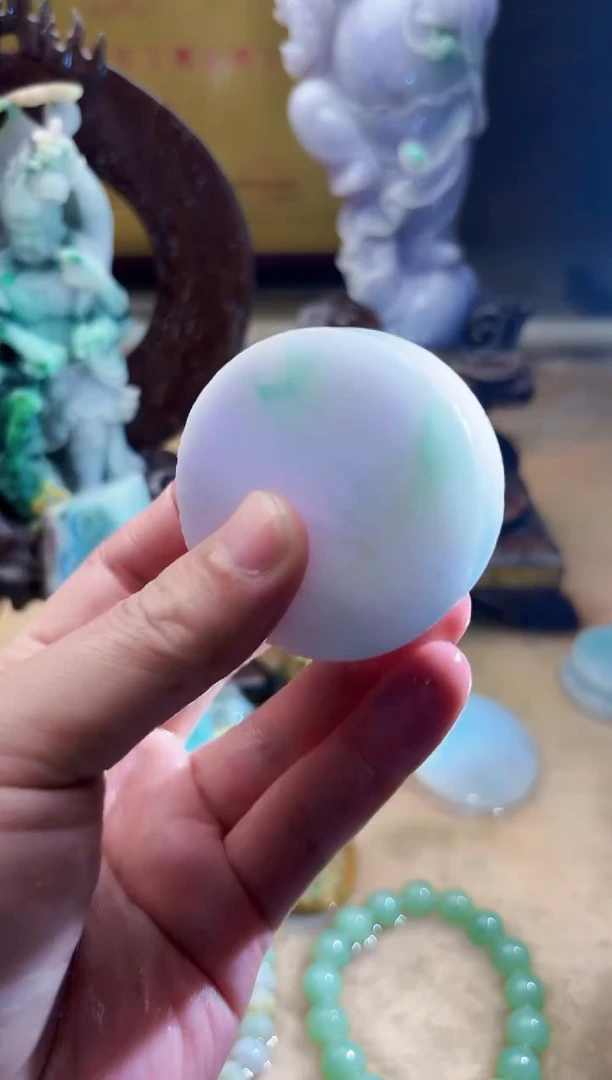 未镶嵌挂件翡翠A货张麦8224