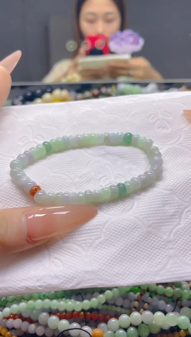 颈饰未镶嵌翡翠5MM