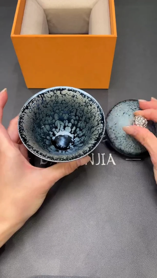茶盏74@@建窑建盏主人杯
