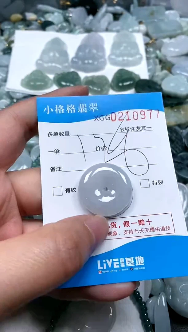 【闪购商品】翡翠颈饰未镶嵌闪购商品0210977