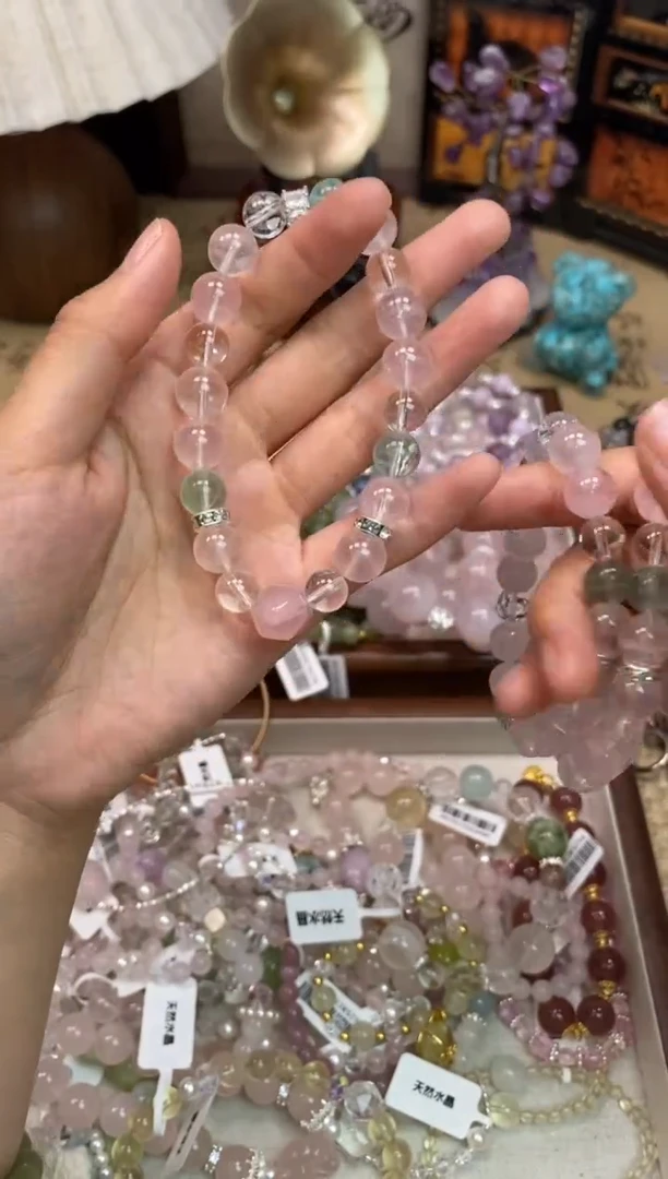水晶手链未镶嵌5038手串