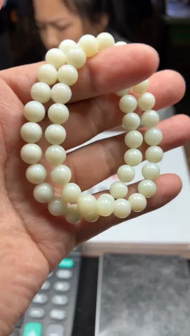 未镶嵌手链和田玉天然和田玉多样性发其一4411-13695