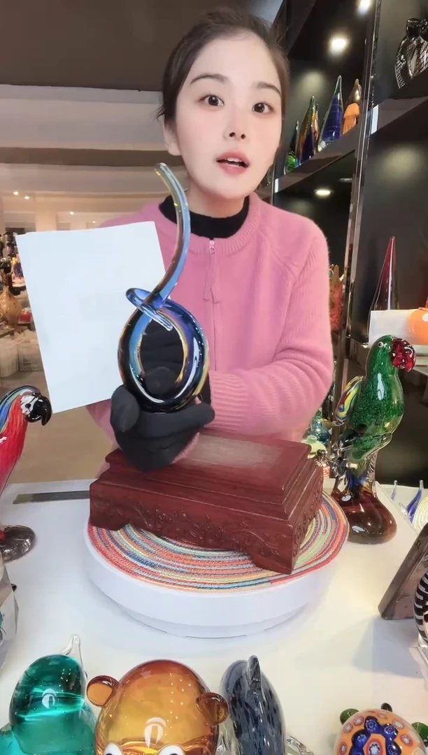 【闪购商品】茶盏琉璃摆件家居摆件