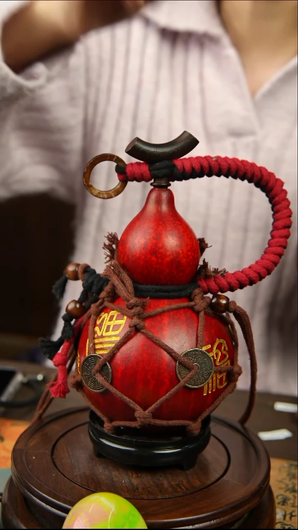 684号500ml左右非遗大漆酒葫芦