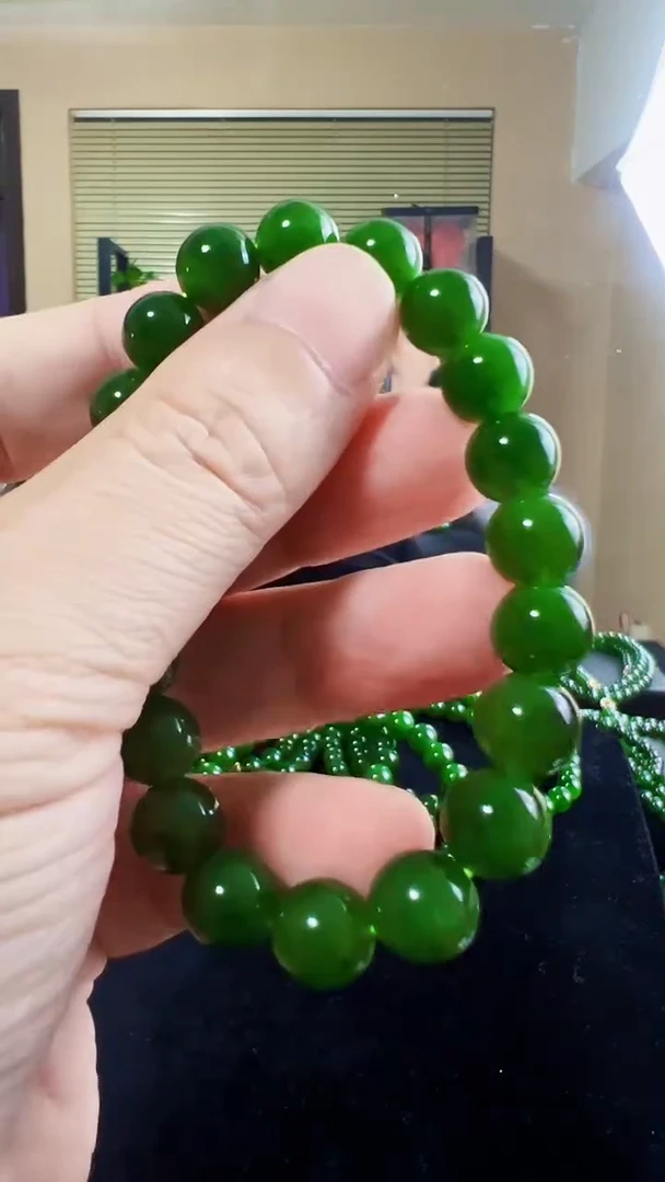 未镶嵌手串和田玉（碧玉）10