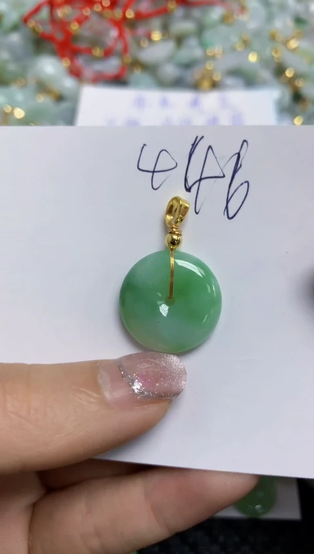 【闪购商品】翡翠颈饰合金   天然A货翡翠