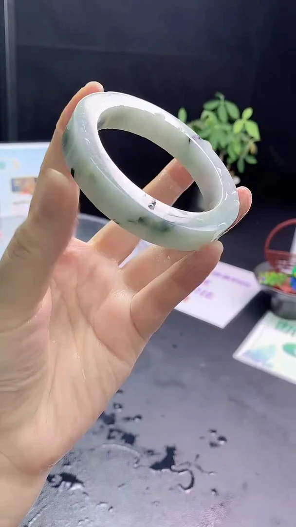 定制翡翠手镯未镶嵌40-59-62