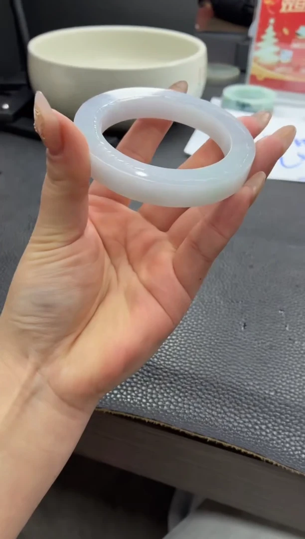 未镶嵌手镯定制翡翠难****咪DDJ43767