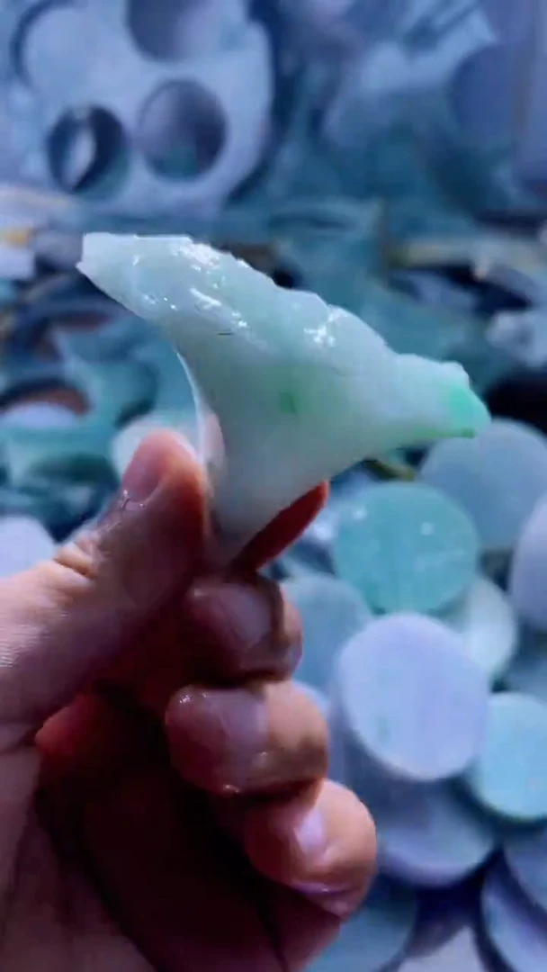 翡翠裸石天然A货翡翠1593
