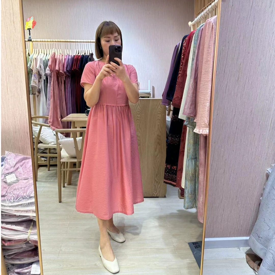 夏季收腰显瘦时尚连衣裙