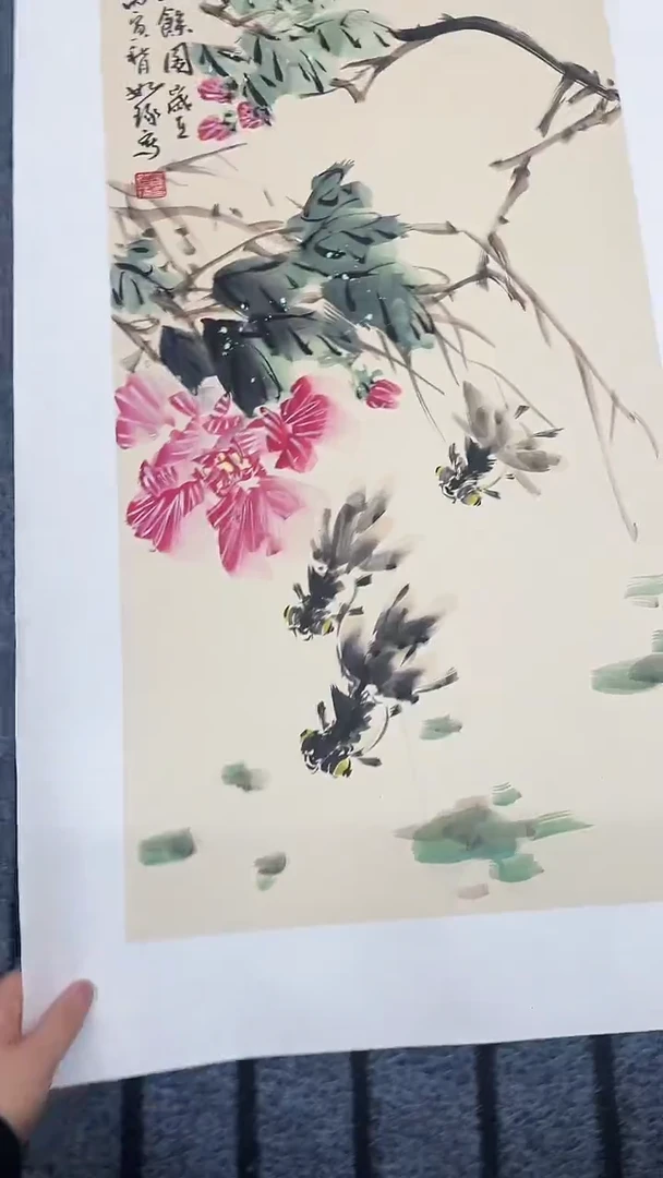 精品国画花鸟作品