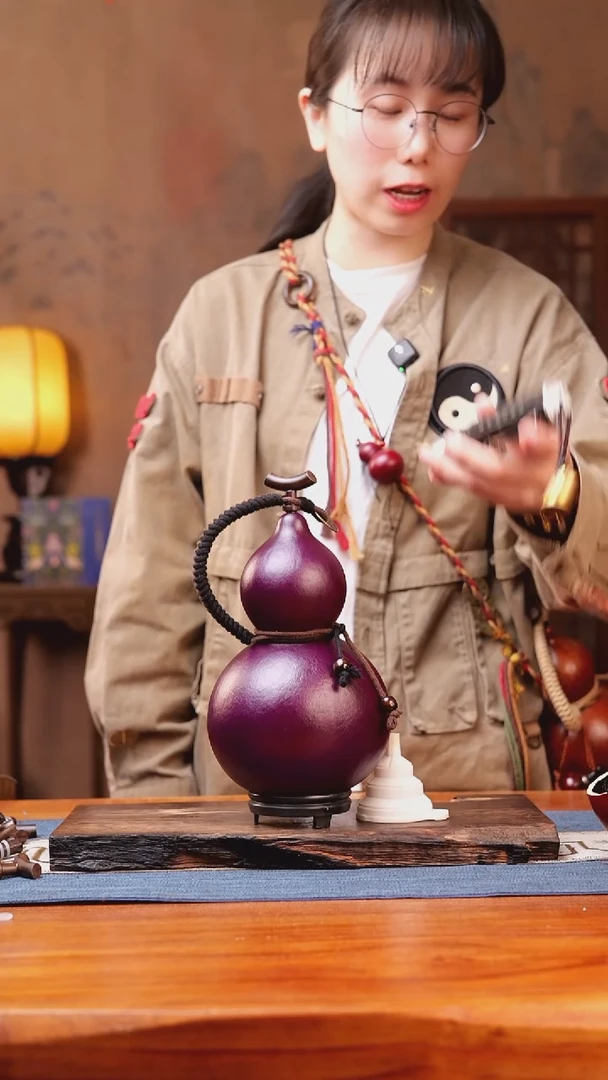 996号链接精品大漆葫芦现货现发[一物一拍]