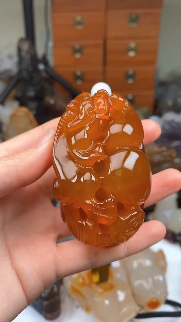 【闪购商品】玛瑙/玉髓颈饰未镶嵌AA