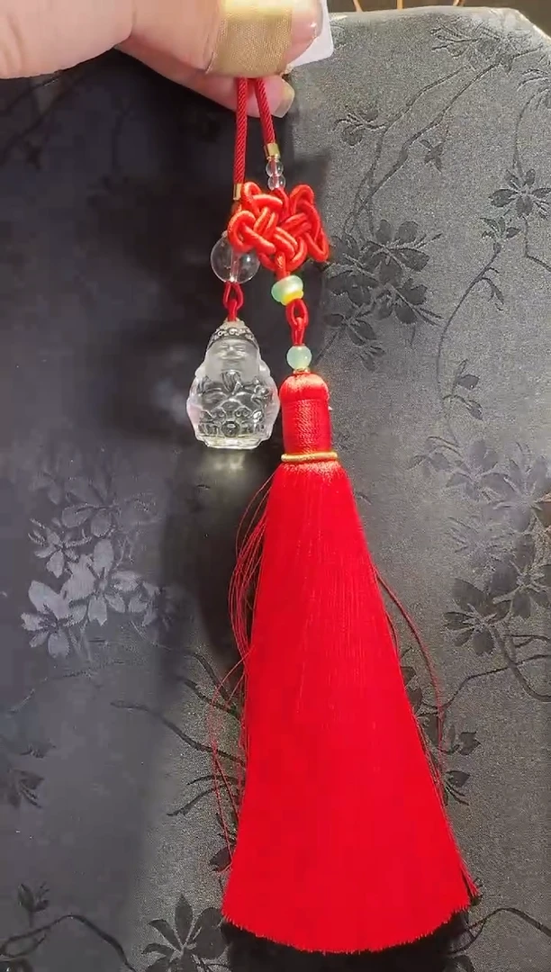 水晶手绳未镶嵌财神款