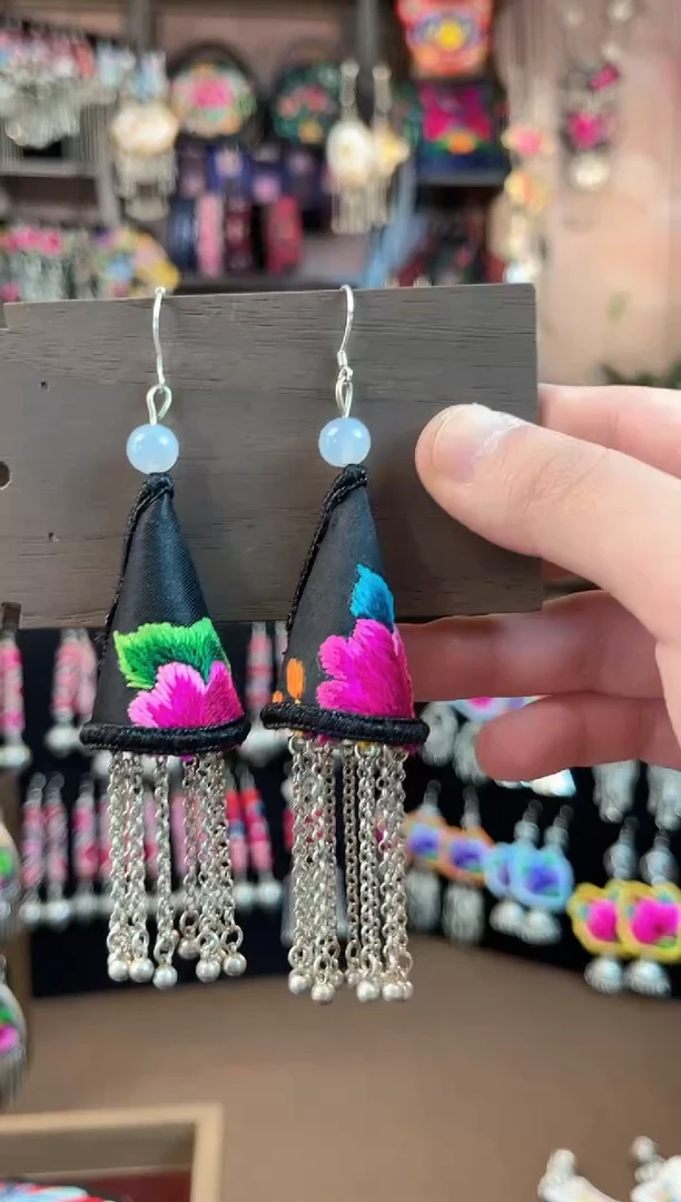 织绣民族风手工非遗老绣饰品247