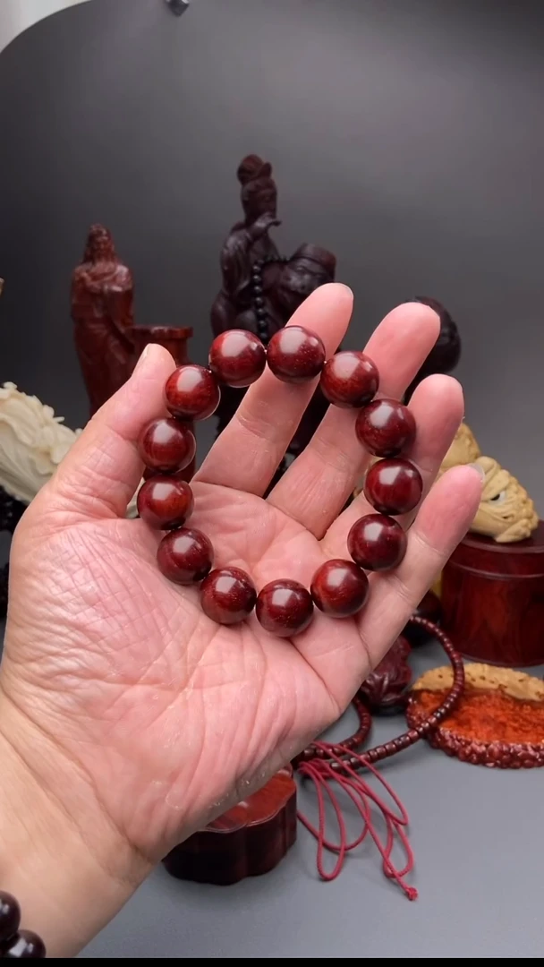 手串/手链小叶紫檀印度小叶紫檀金星18mm手串