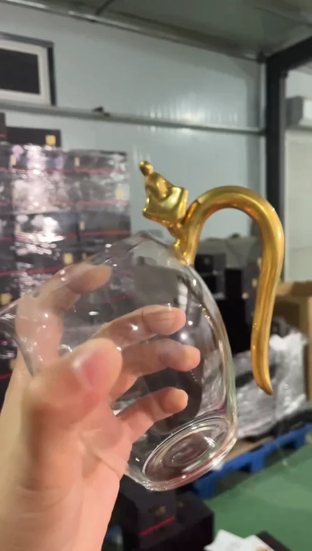 【闪购商品】晶焱无是佛描金公道杯哈哈哈
