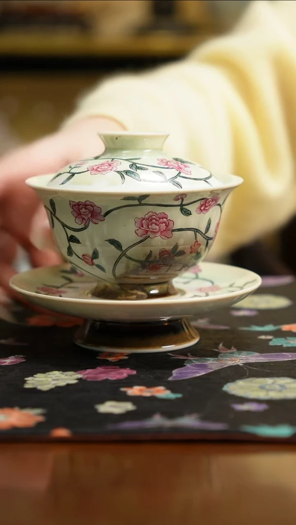 杯景德镇陶瓷杯碗柴烧多人