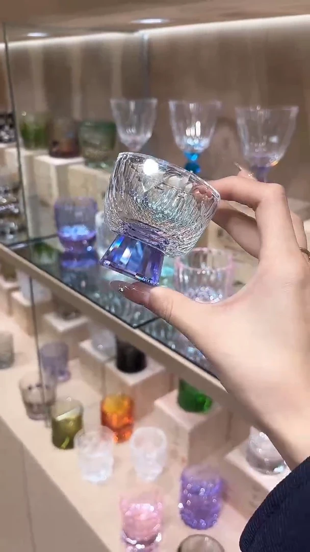 闪烁茶杯 买一送一紫色