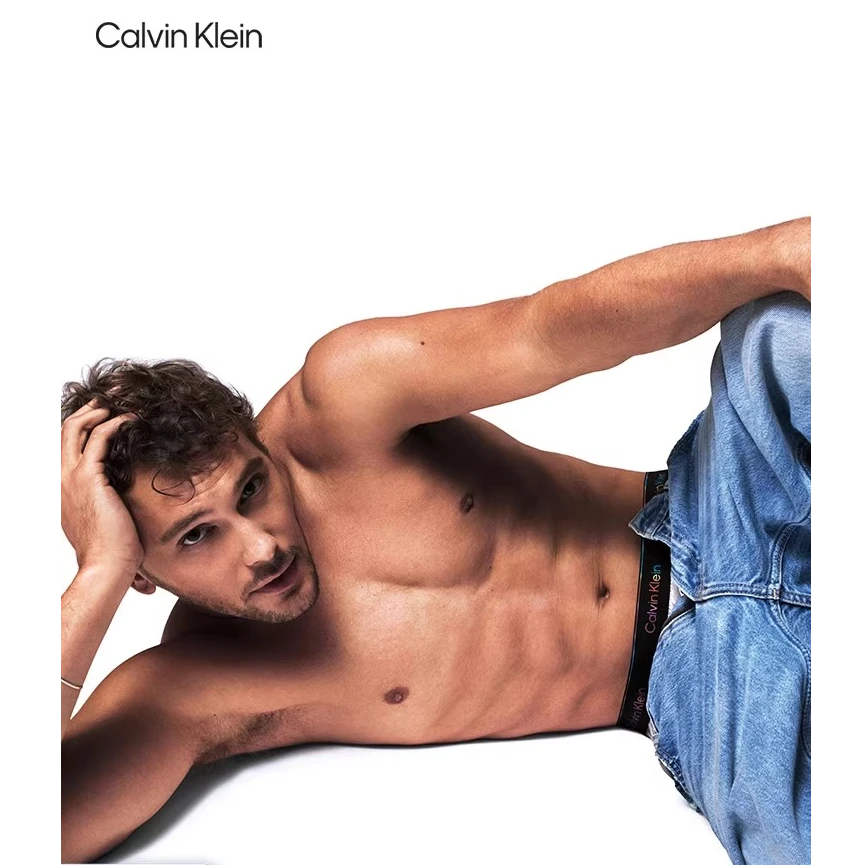 【复刻90系列】CK Jeans25春夏新款男士浅蓝色直筒牛仔裤4RB706G
