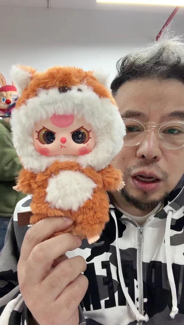 静态1大漂亮小狐狸毛绒一个