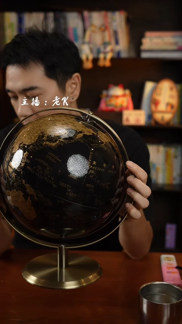 瓷片大号地球仪-样品-介意勿拍-131