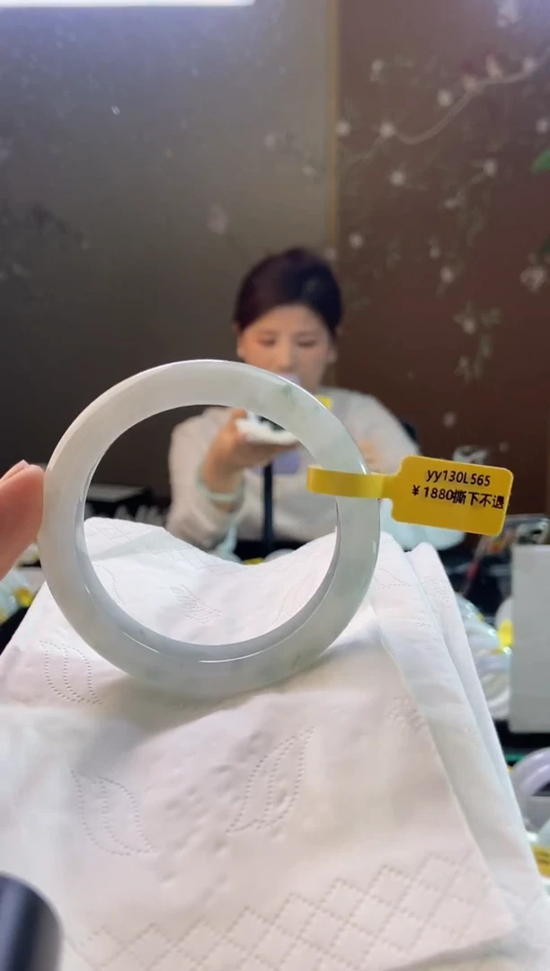 未镶嵌手镯翡翠圈口x56-57