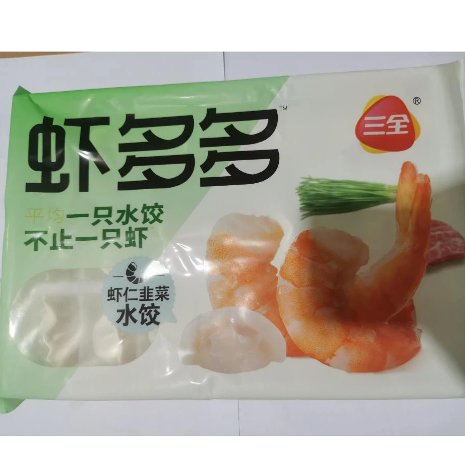 【京东次日达】三全虾多多虾仁（韭菜）水饺400g
