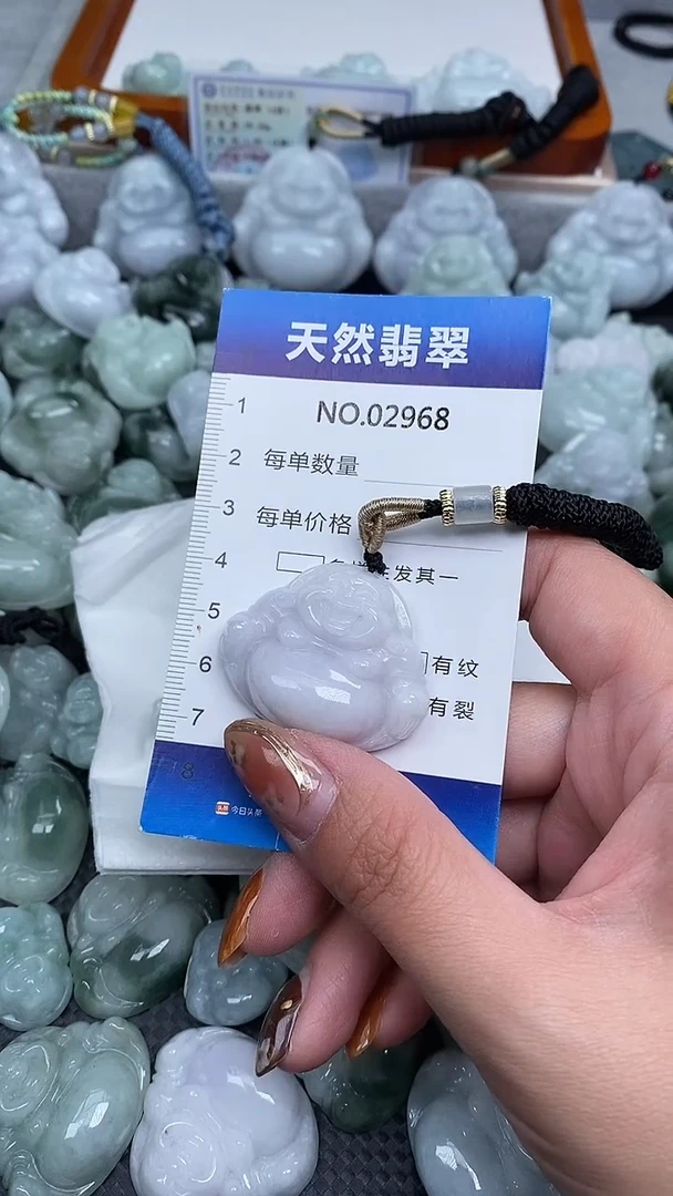 颈饰未镶嵌翡翠纯天然A货翡翠2968
