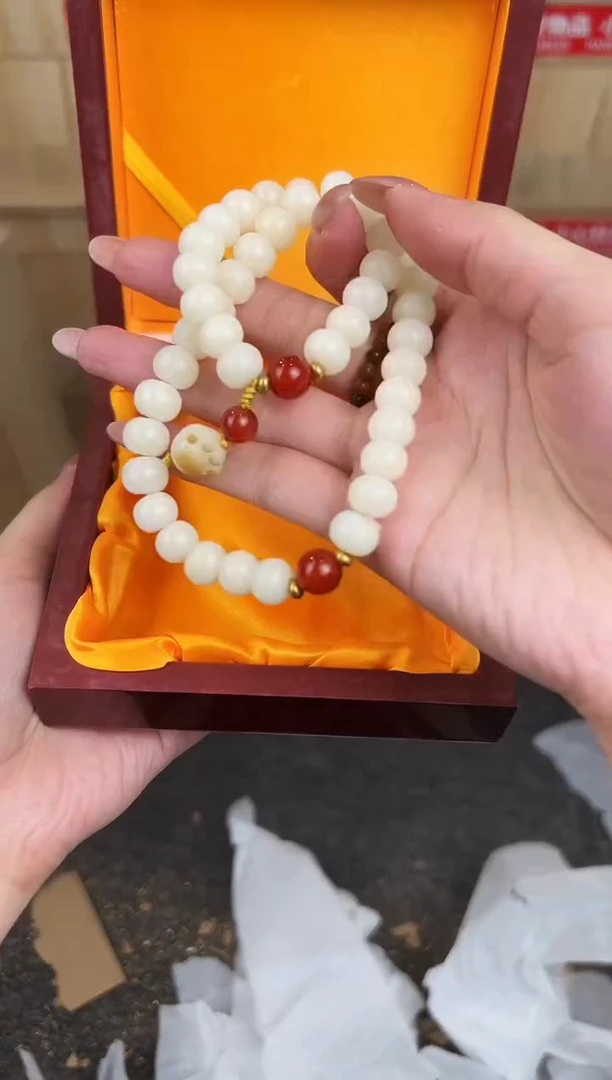 万家文玩阁白玉菩提链接@@SP261